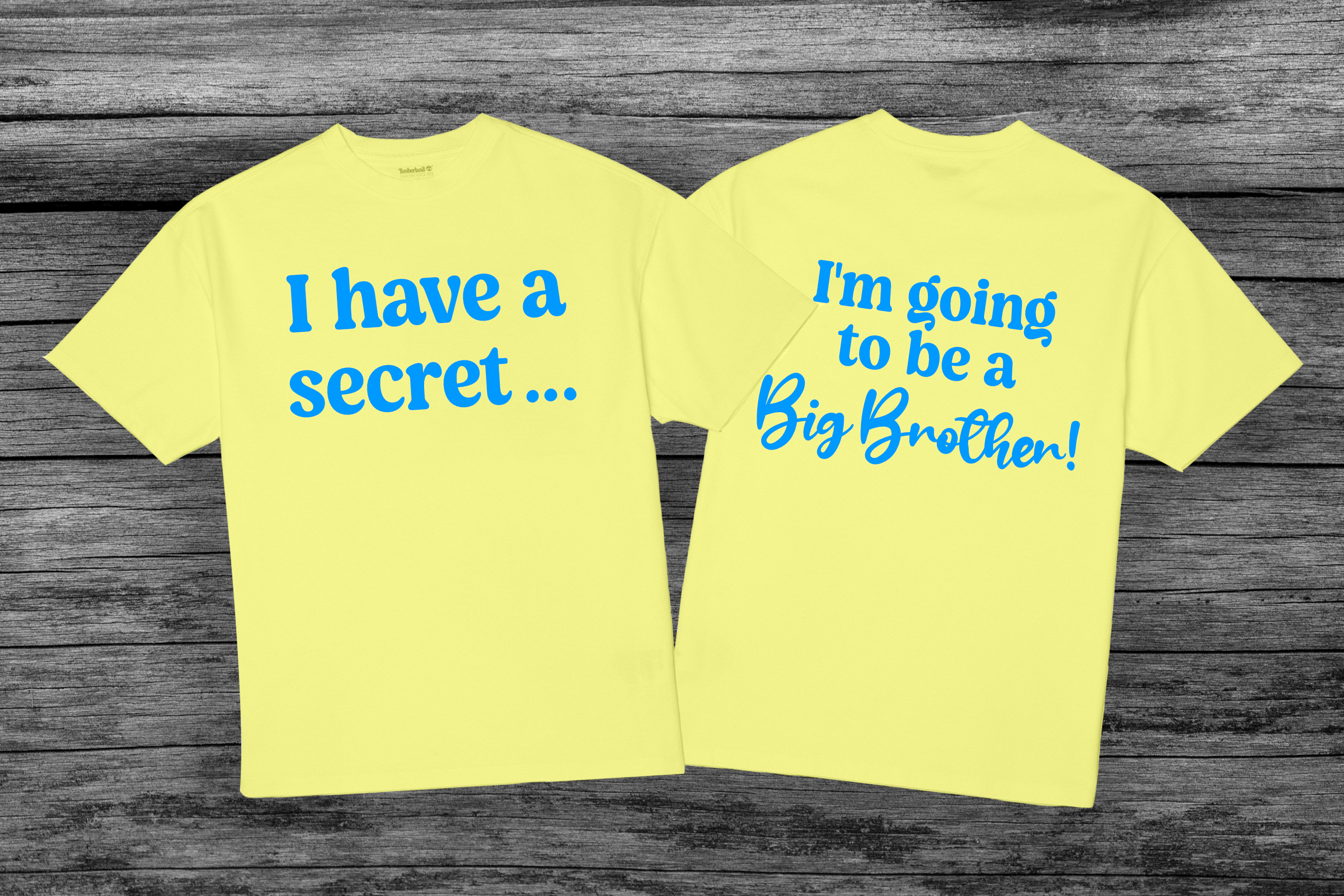 Big Brother Announcement - I Have a Secret & I'm Going to be a Big Brother! Digital Design Bundle