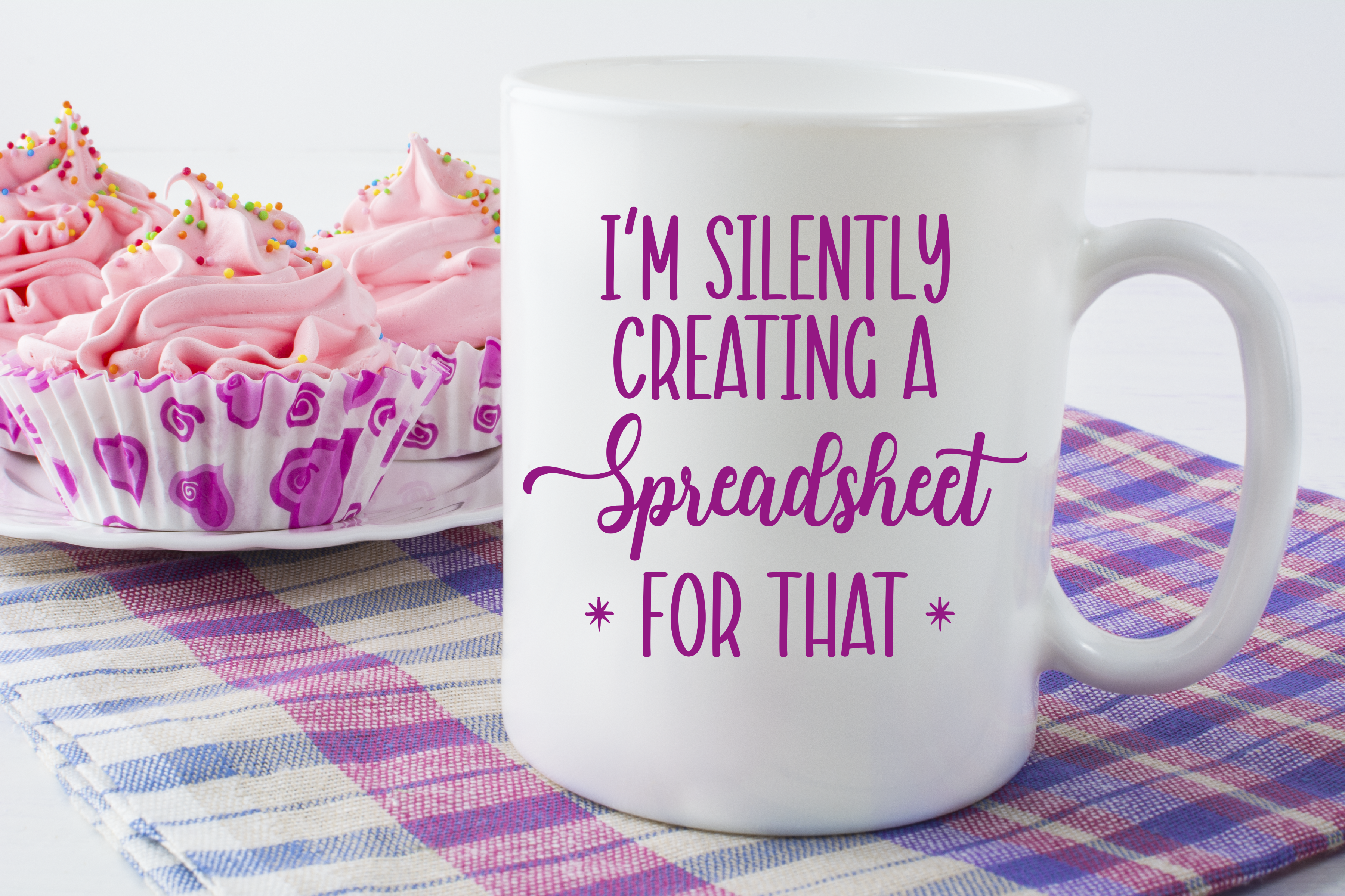 I'm Silently Creating A Spreadsheet For That - SVG