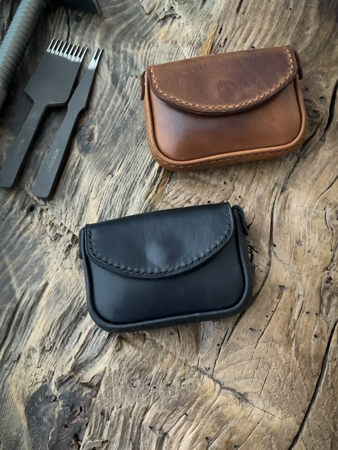 Handcrafted Leather Coin Pouch