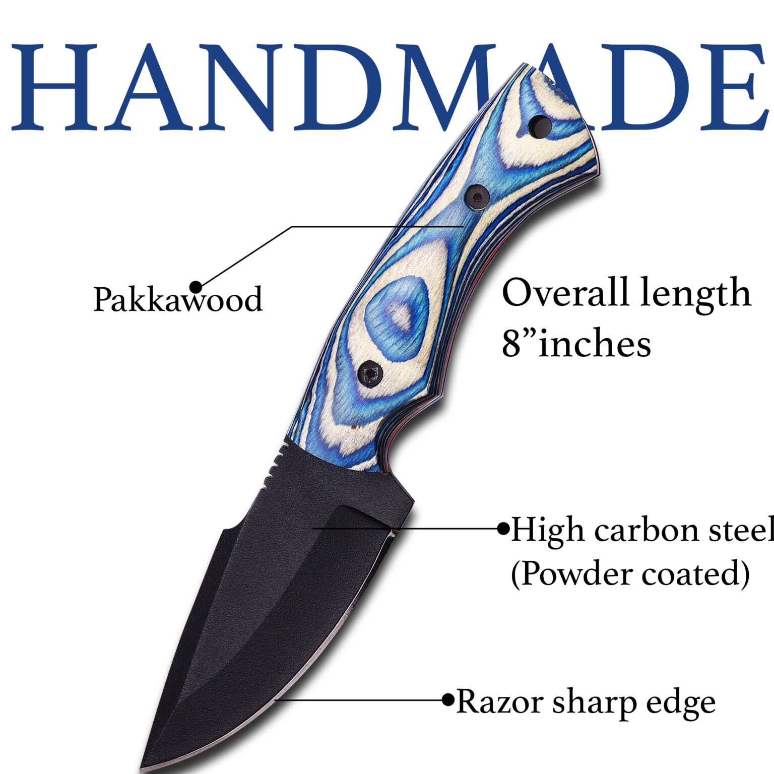 Custom Handmade Fixed Blade Knife