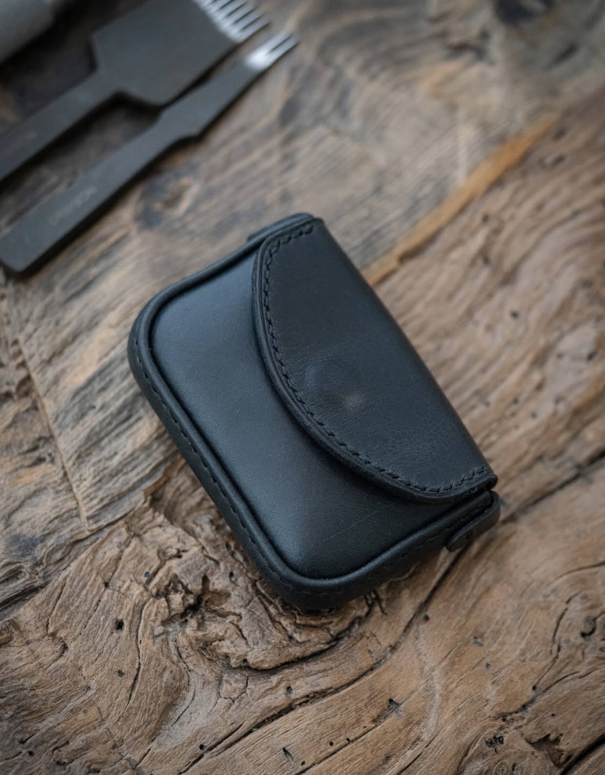 Handcrafted Leather Coin Pouch