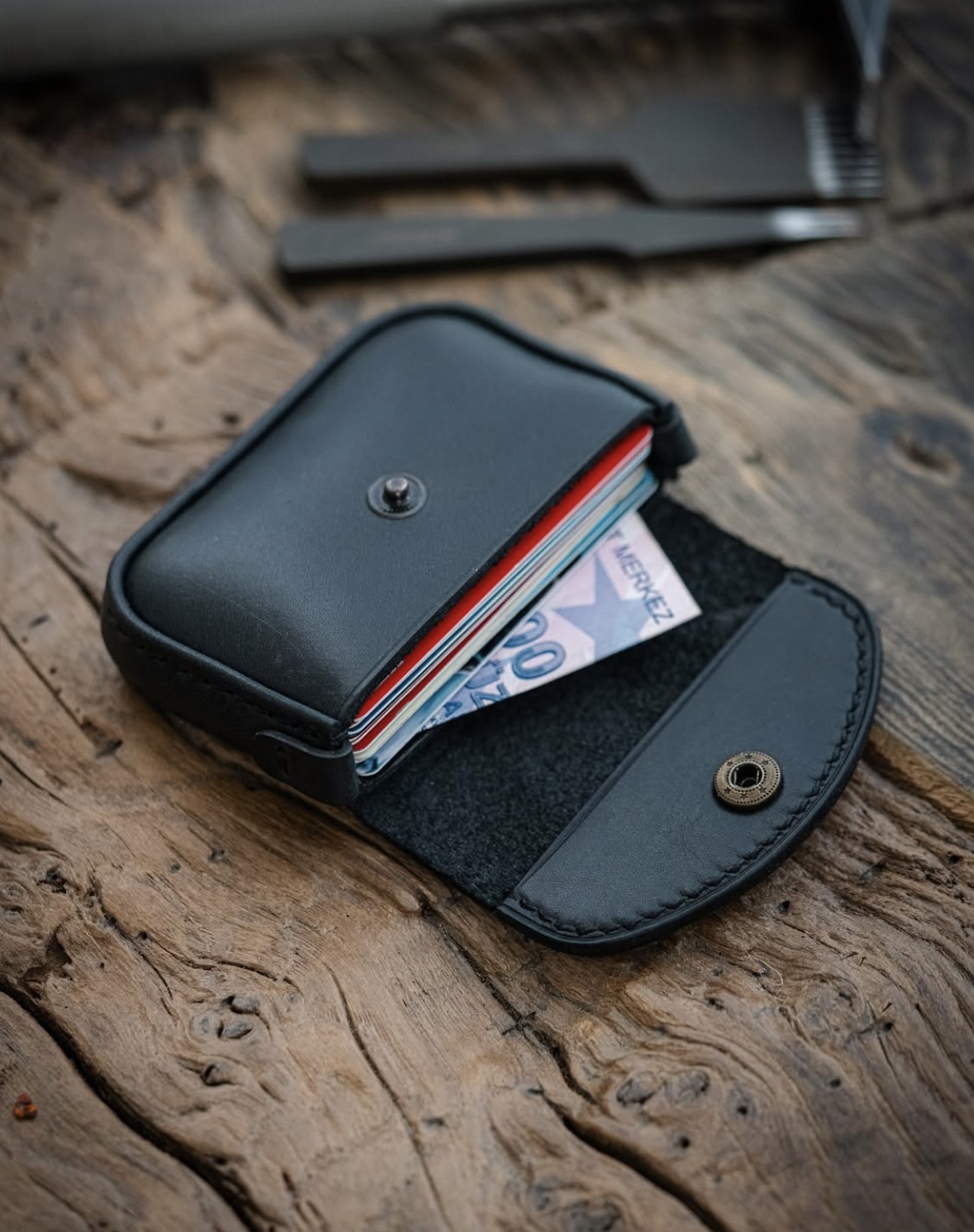 Handcrafted Leather Coin Pouch