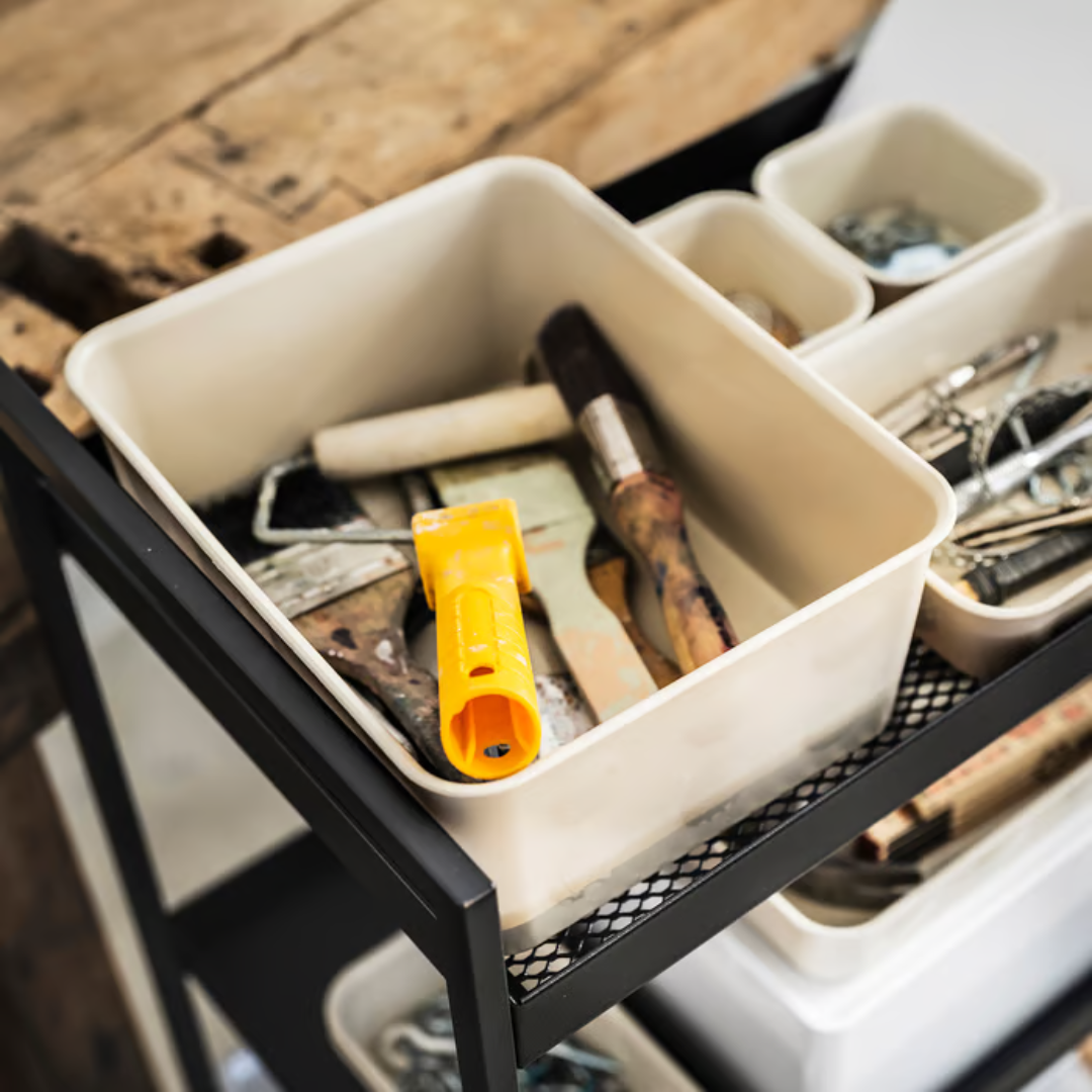 Set de 6 organizadores cajón de plastico