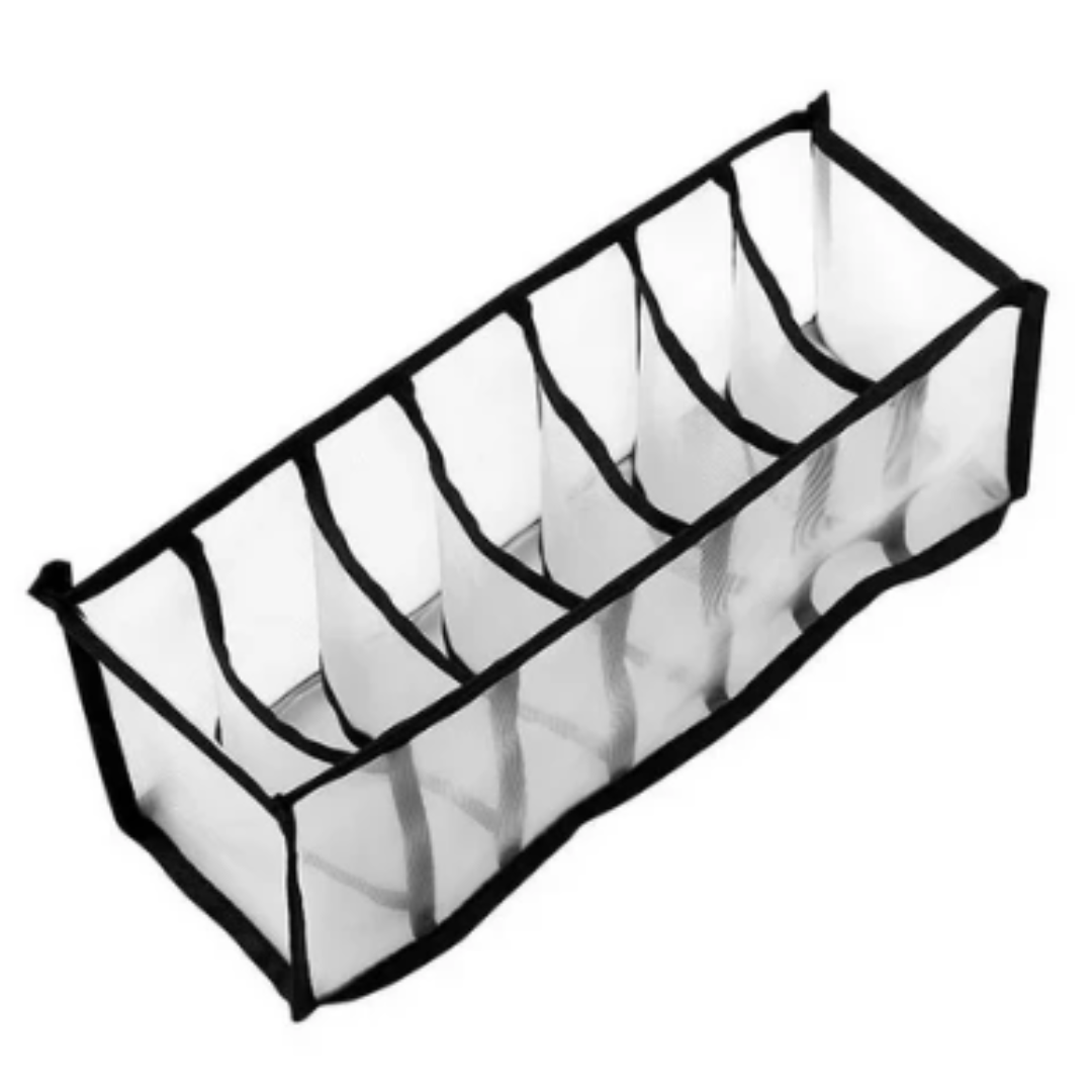 Organizador de ropa de 7 compartimientos pequeño