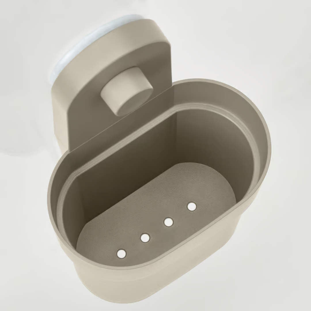 Porta objetos con ventosa