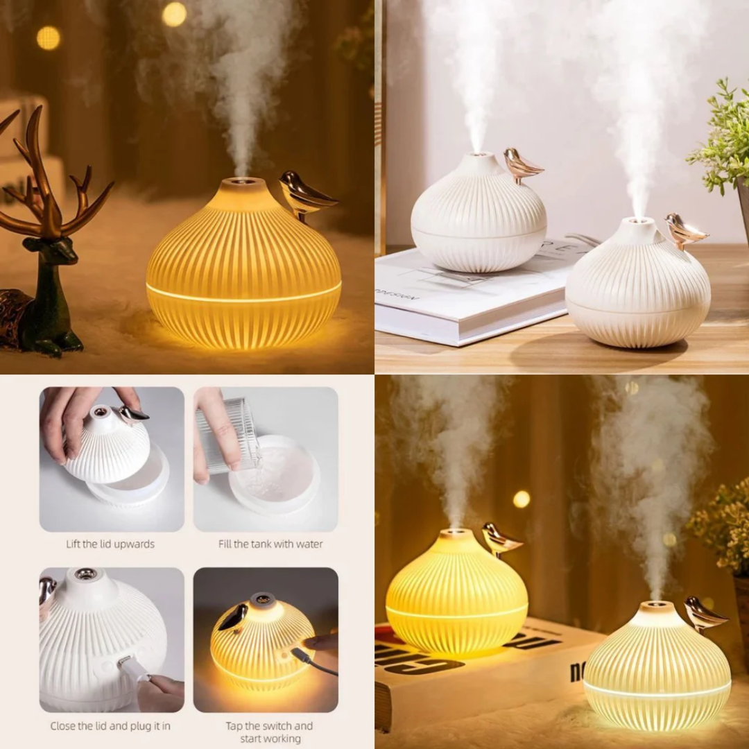 Humidificador tipo lampara