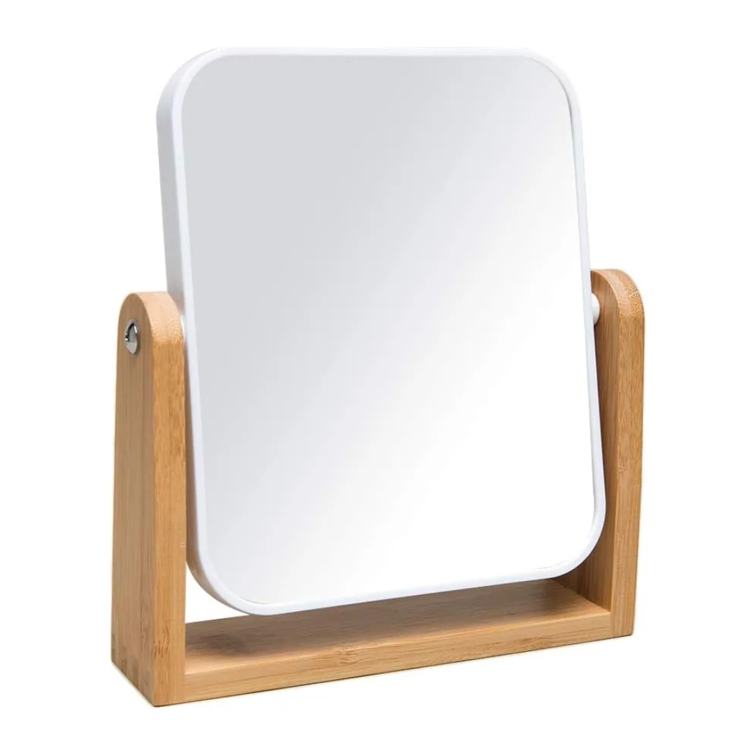 Espejo de mesa giratorio