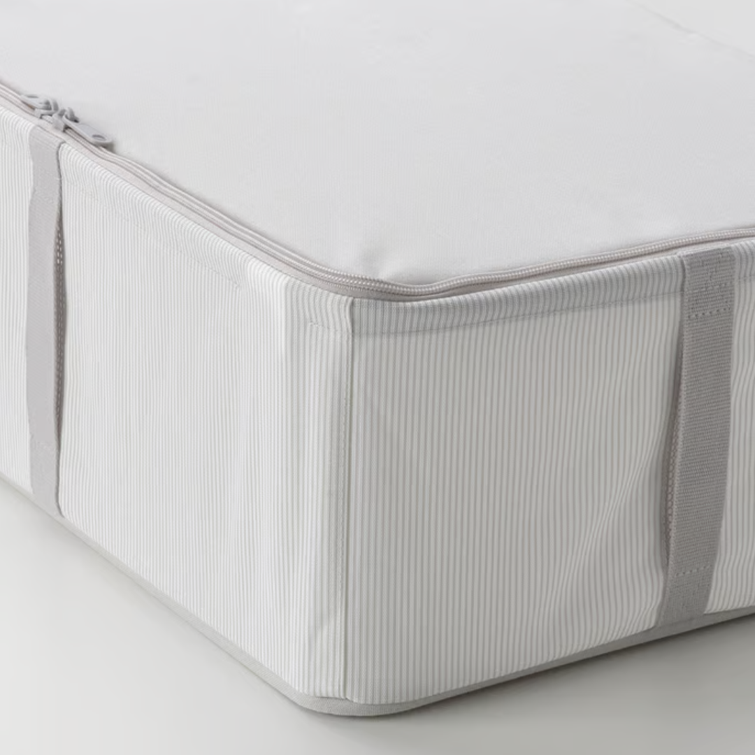 Organizador de ropa con cierre / Tela de Rayas