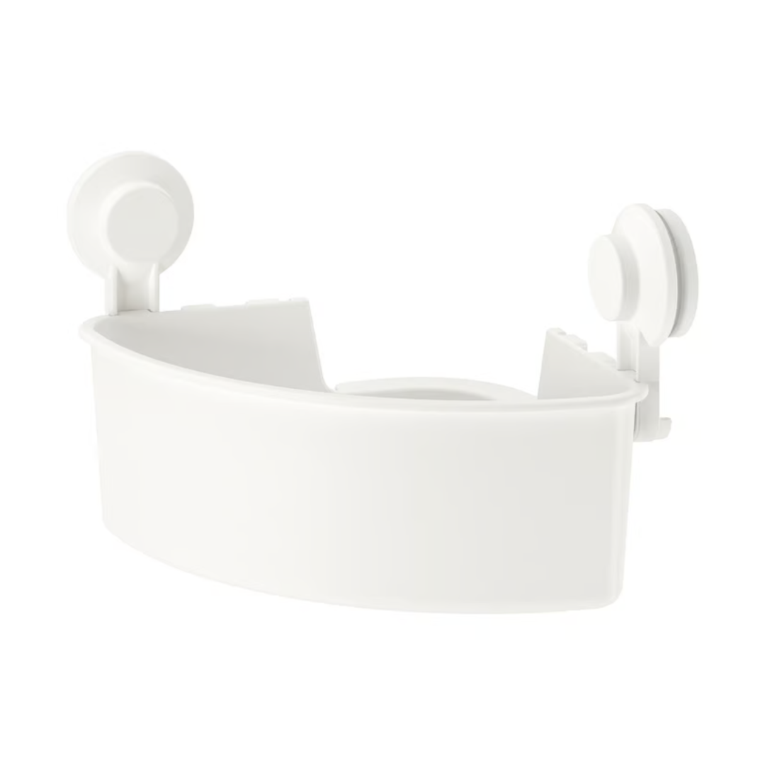 Estante esquinero con ventosa