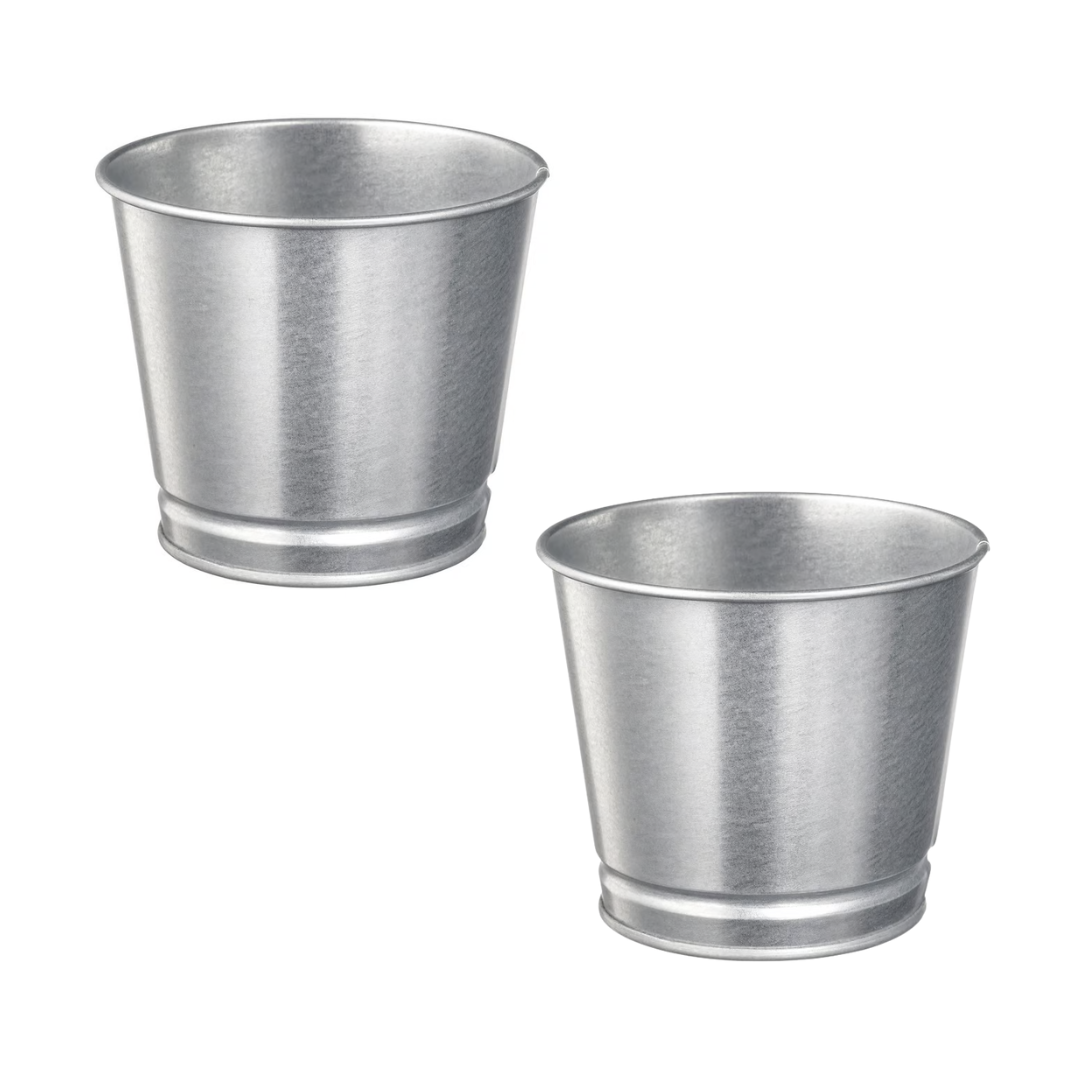 Set de 2 Materas Galvanizadas