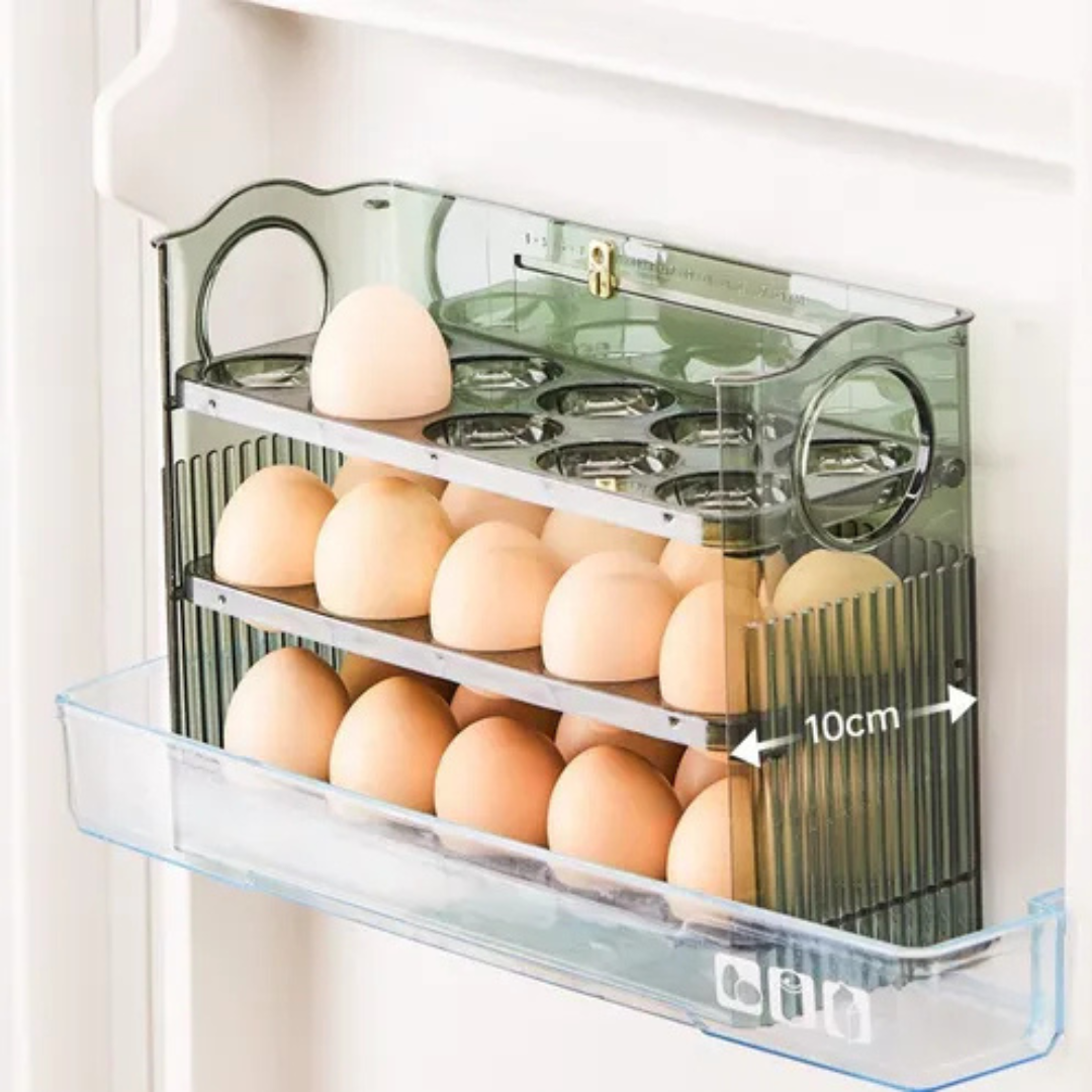 Organizador para 30 huevos de 3 niveles