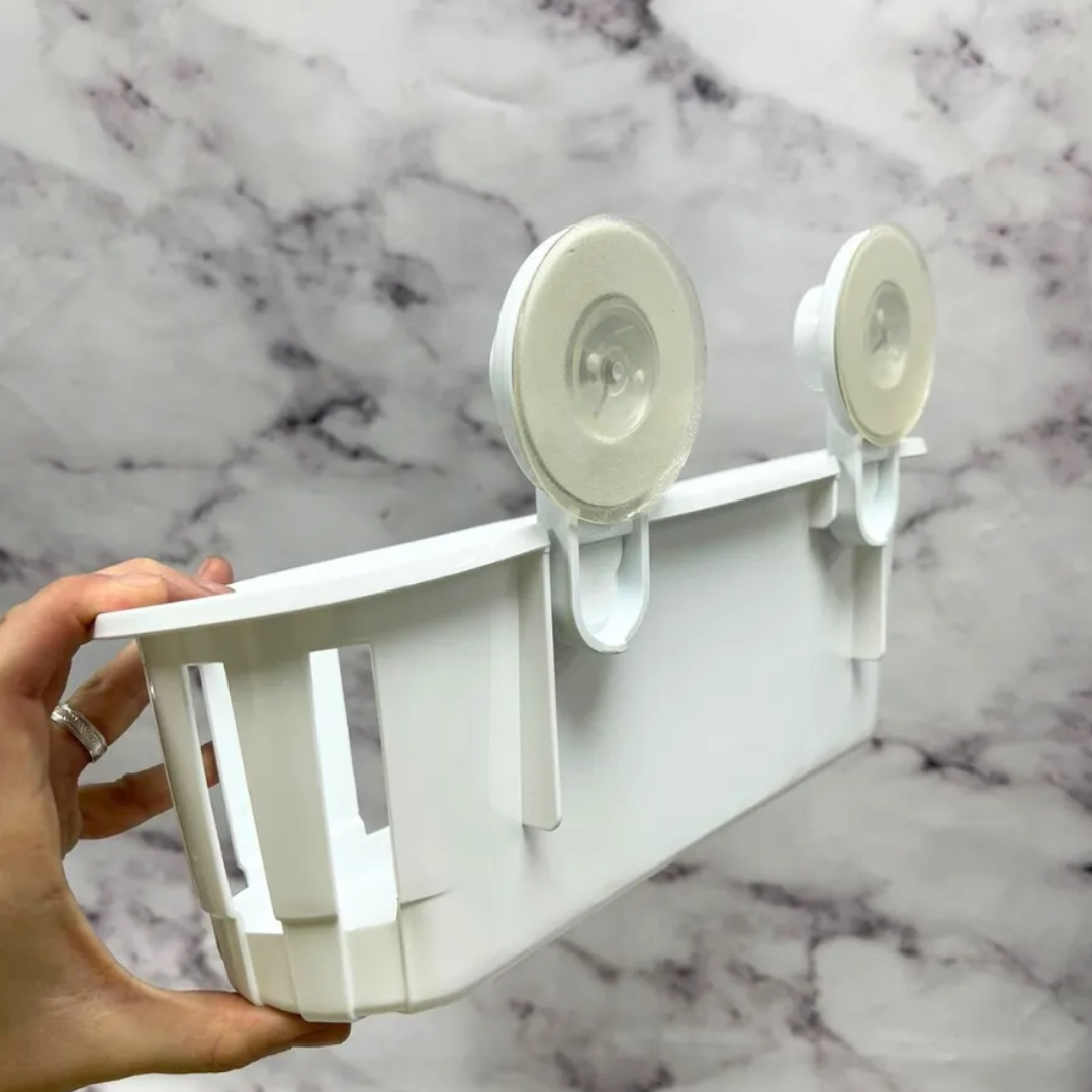 Cesta de baño con ventosas