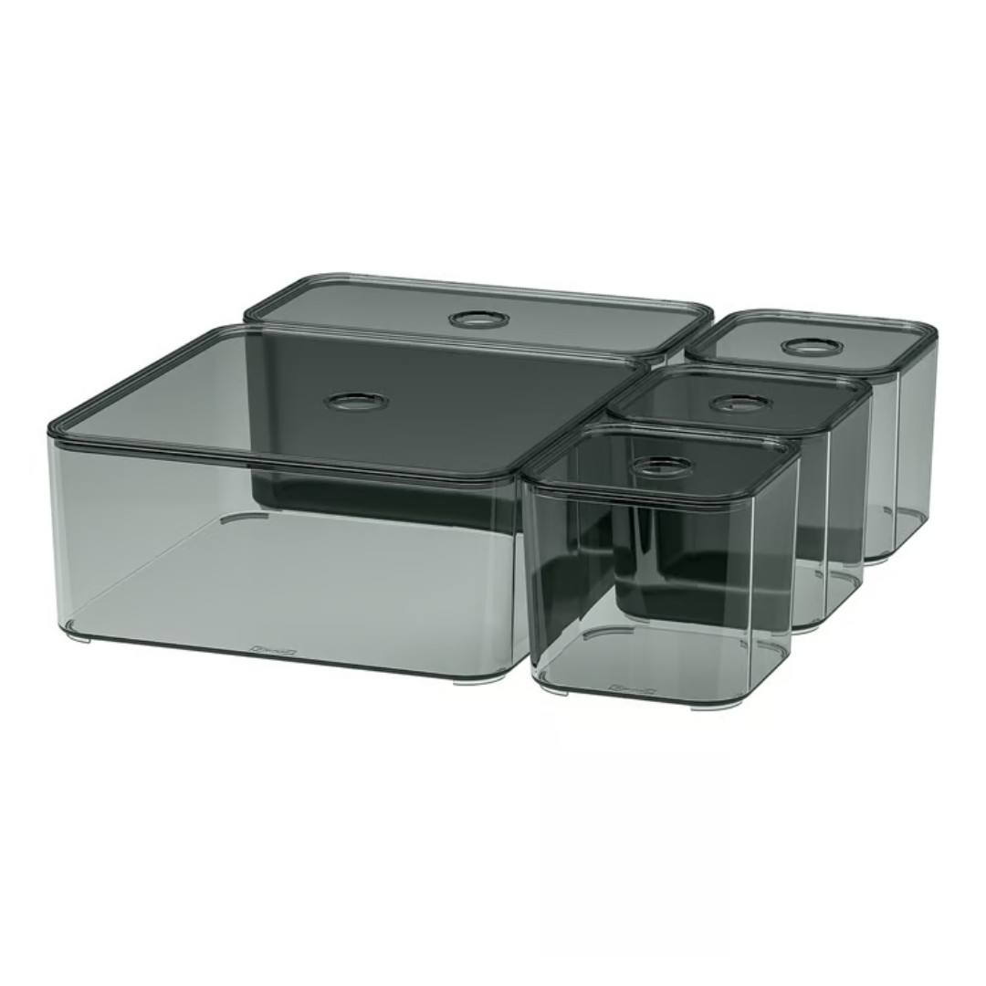 Set de 5 organizadores de maquillaje