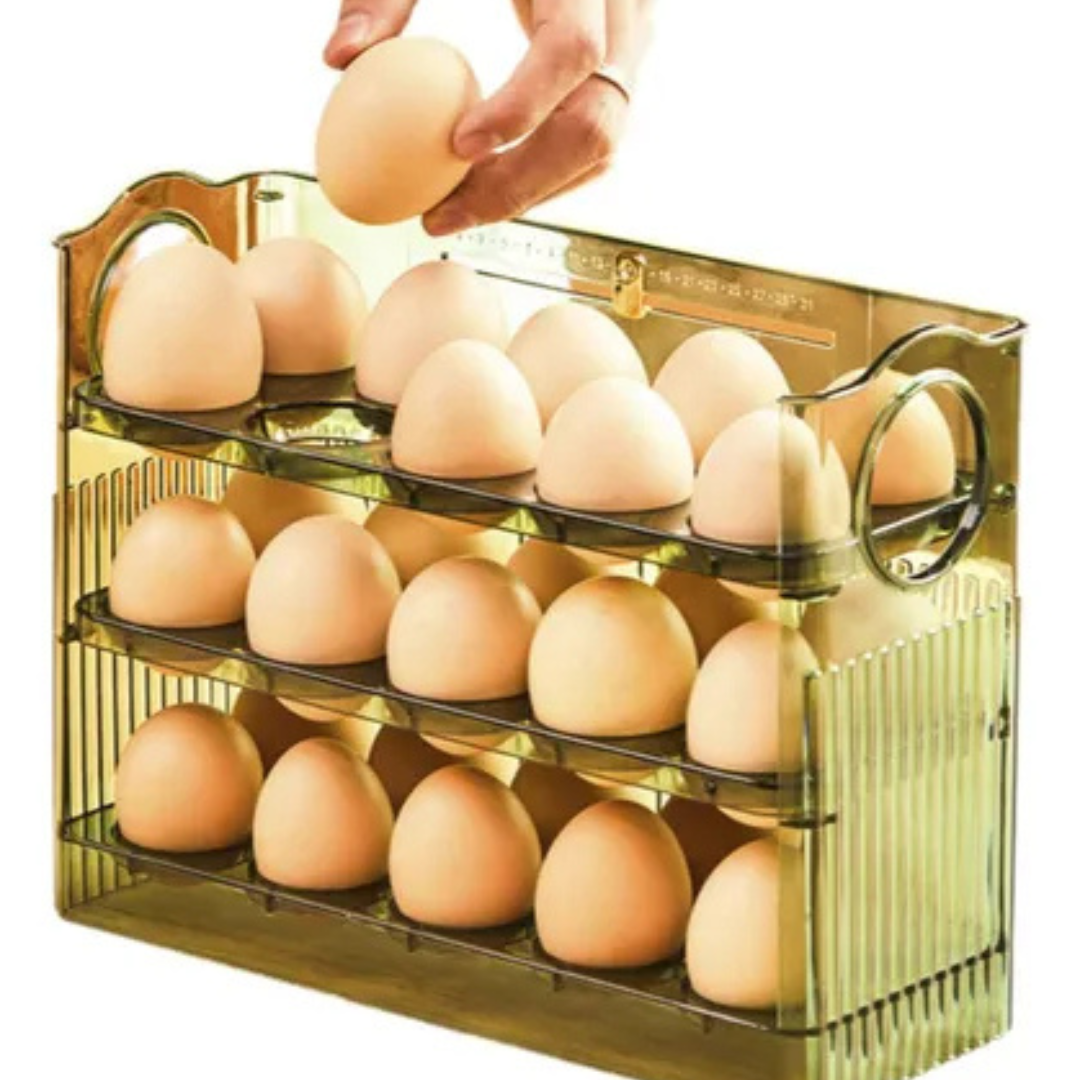 Organizador para 30 huevos de 3 niveles