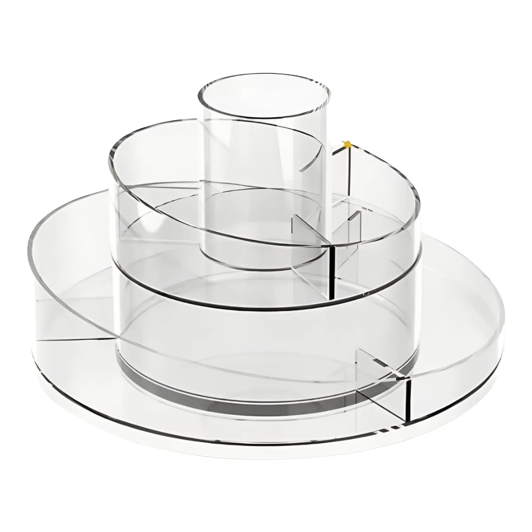 Organizador de maquillaje giratorio 360°