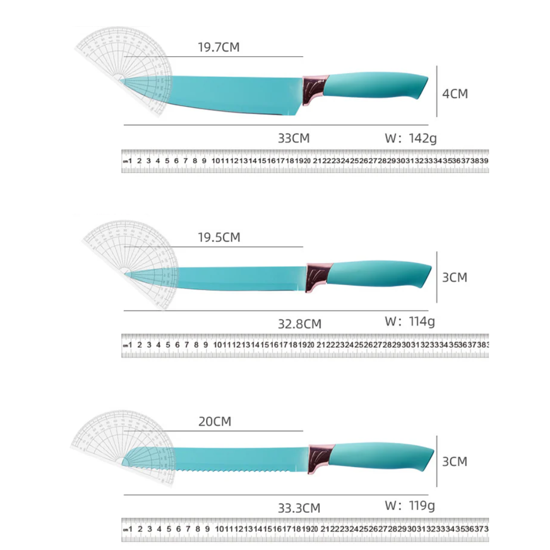 Set de 19 Piezas de Utensilios para la Cocina en Silicona