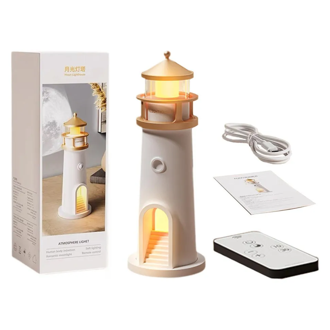 Lámpara faro de proyector de luna