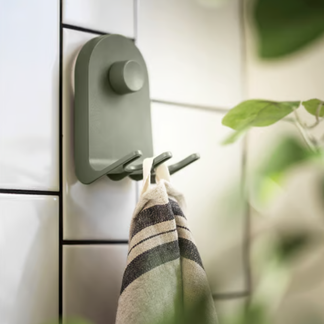 Set de 2 Percheros con ventosa