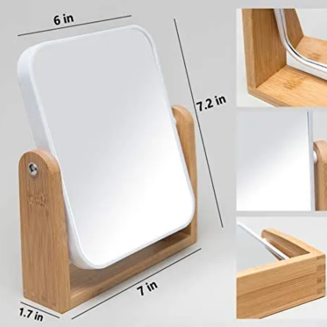 Espejo de mesa giratorio