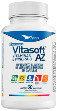 Vitasoft AZ Vitaminas e Minerais