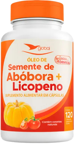 Óleo de Semente de Abóbora + Licopeno