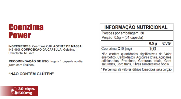 Coenzima Q10 Ubiquinona