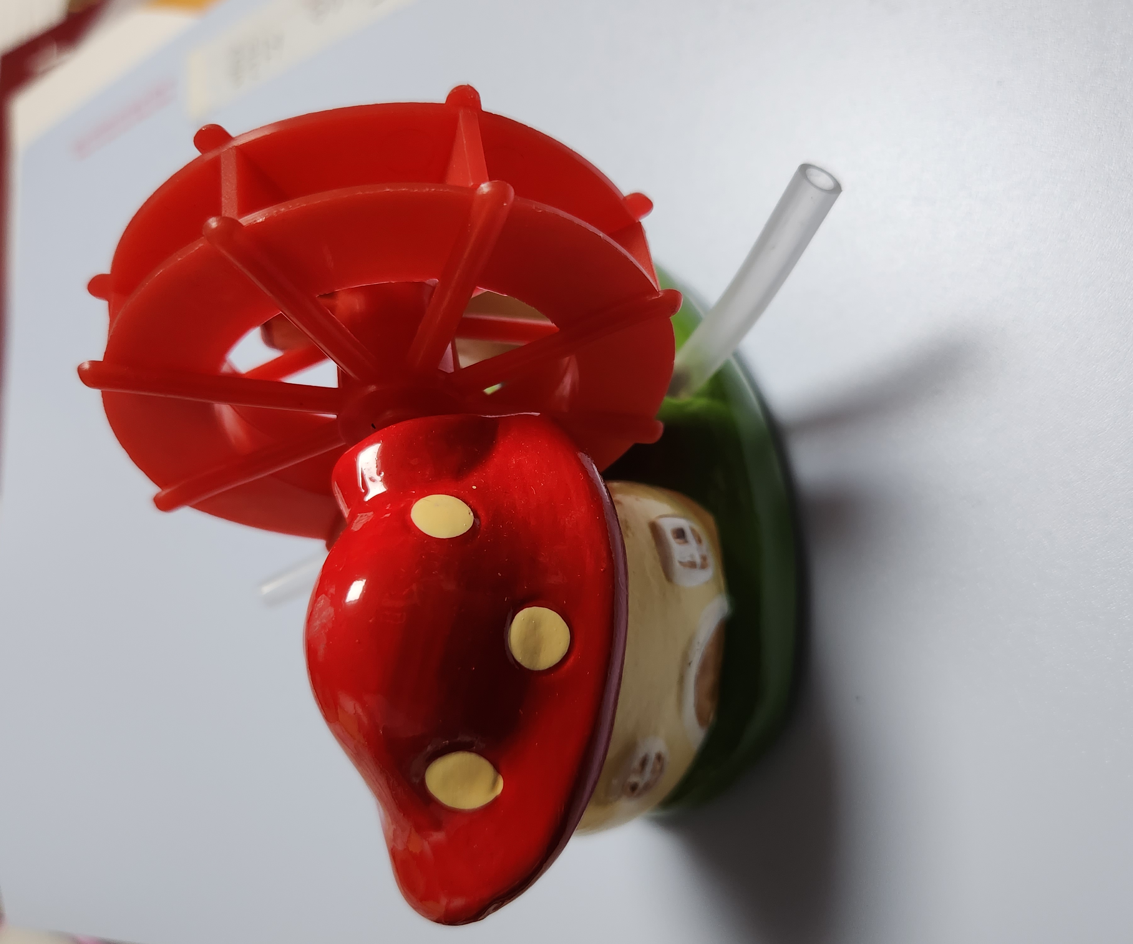Mushroom-shaped Decorative Water Wheel
