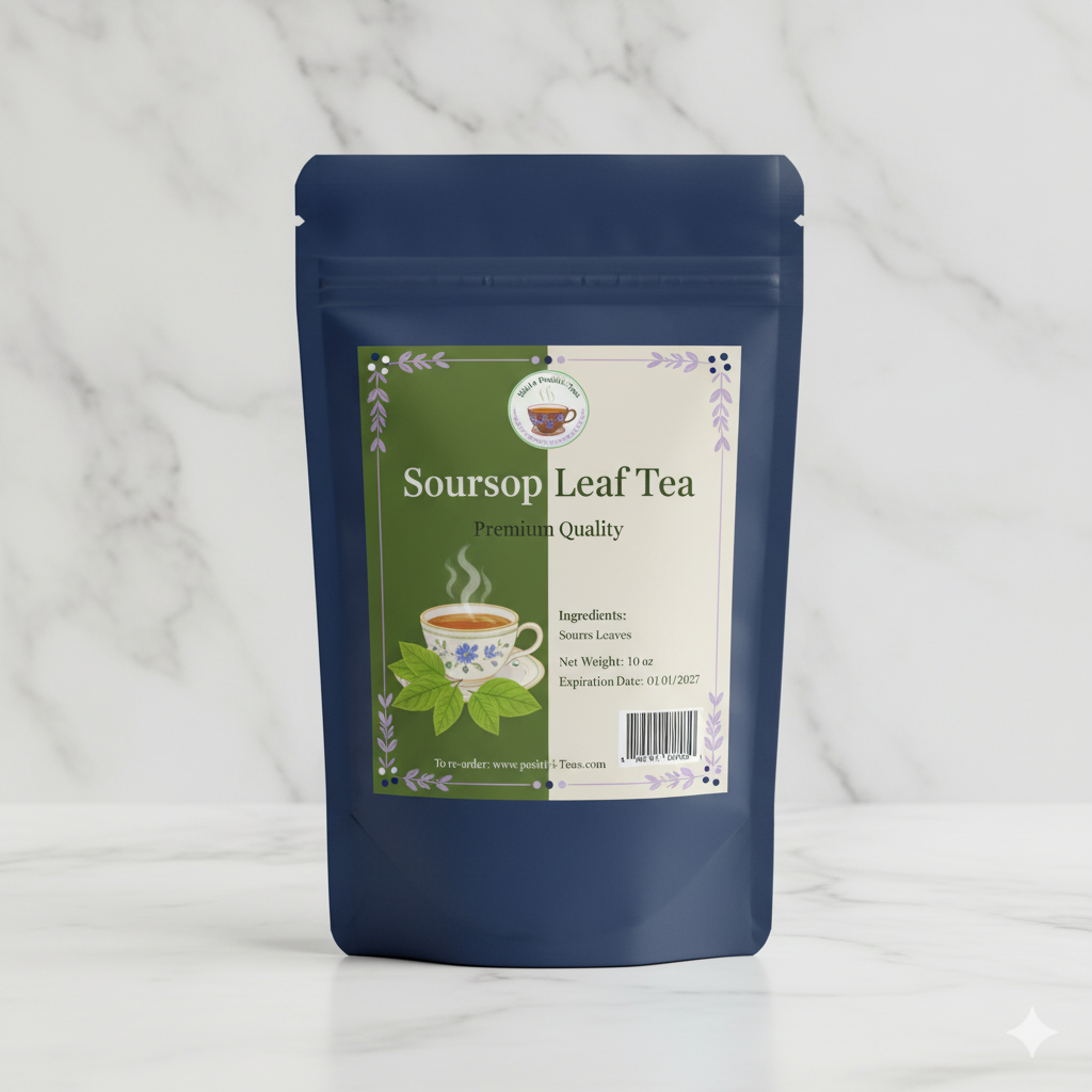 Shirl's Positiv-Teas: Soursop Leaf Loose Tea (10 oz)