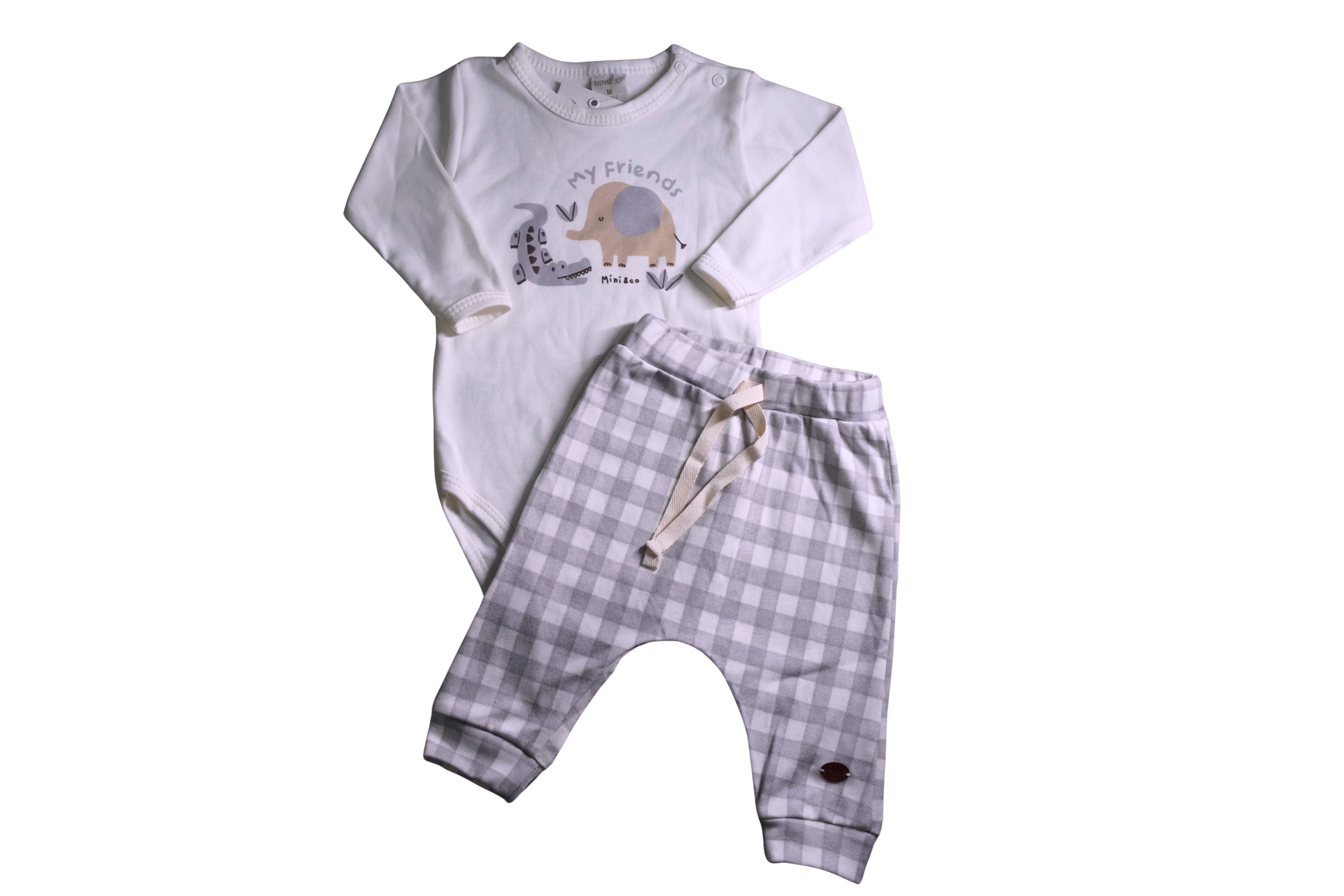 Conjunto Body calça Xadre