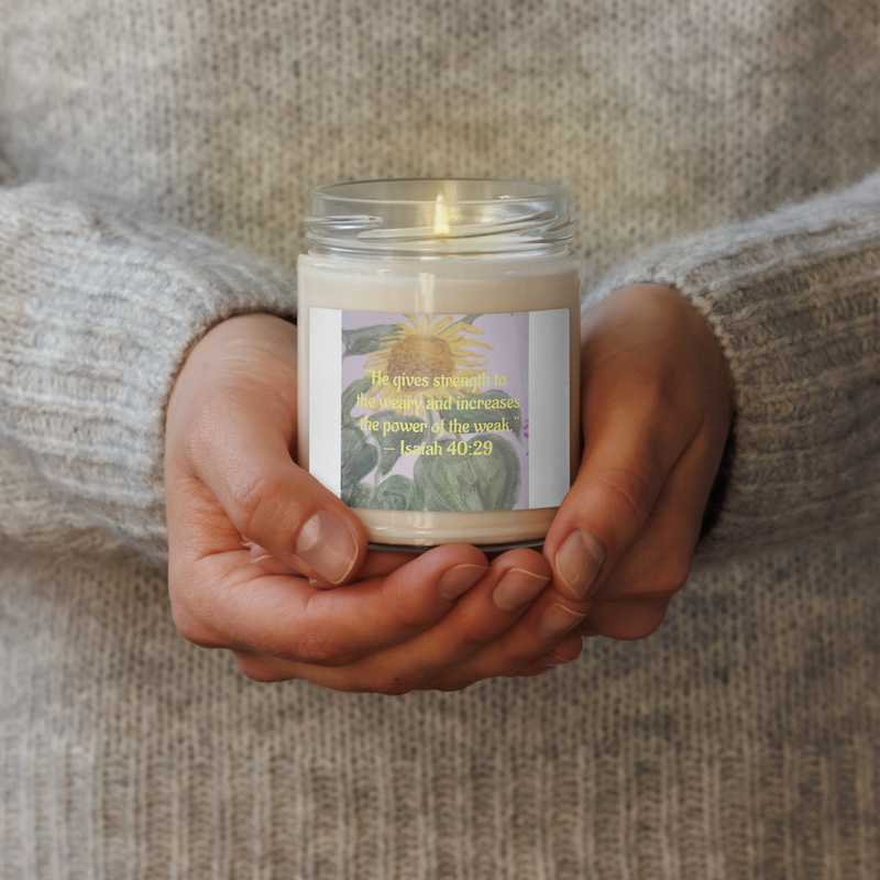 Inspirational Scented Candle