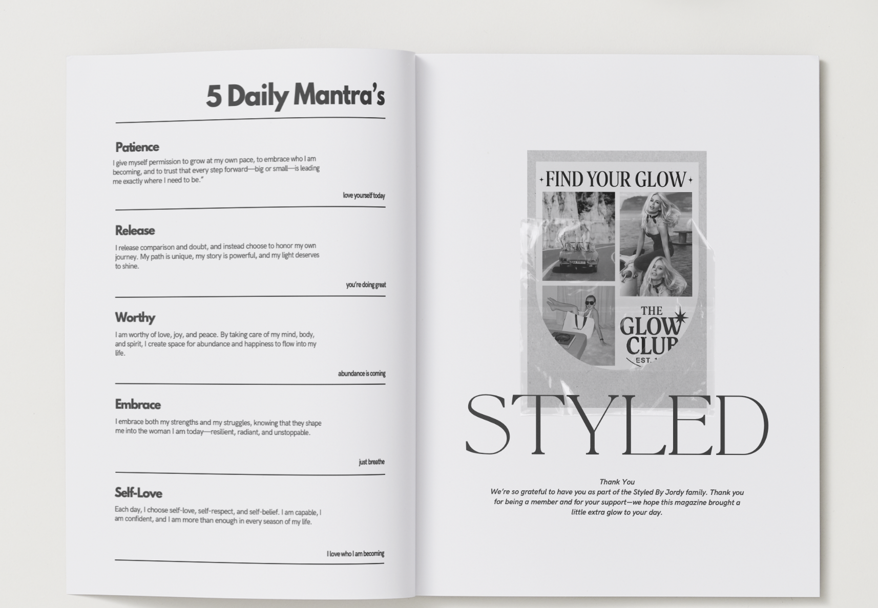 Styled Magazine *Winter Edition* Digital 