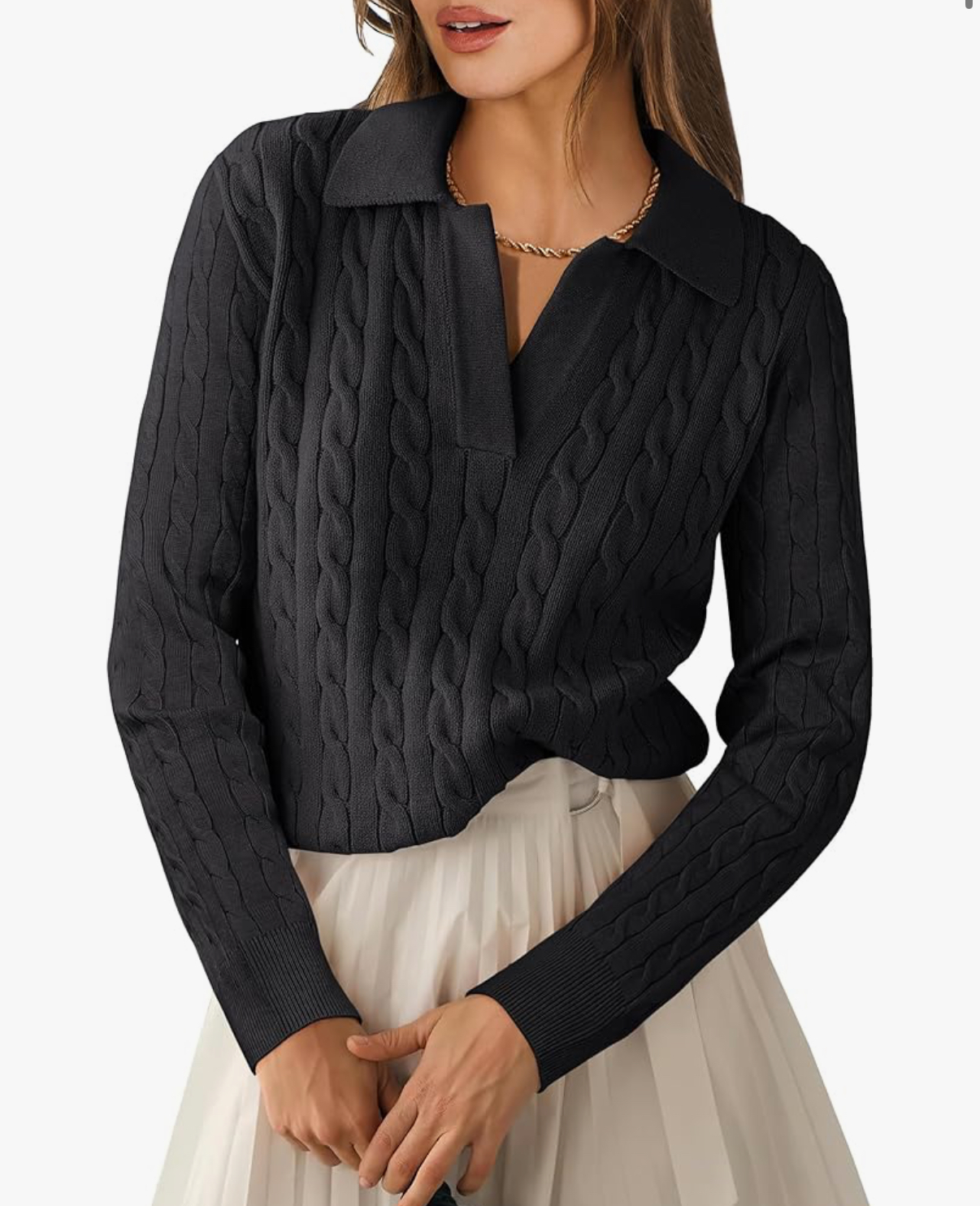 Cable Knit Sweater 