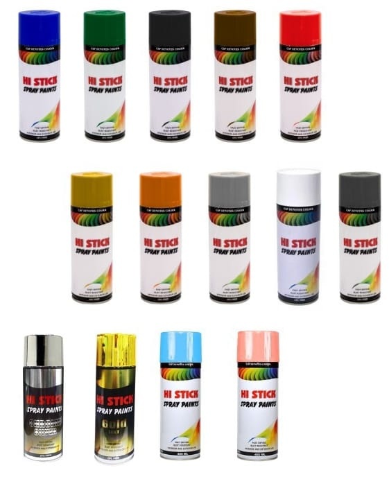Hi Stick Spray Paint