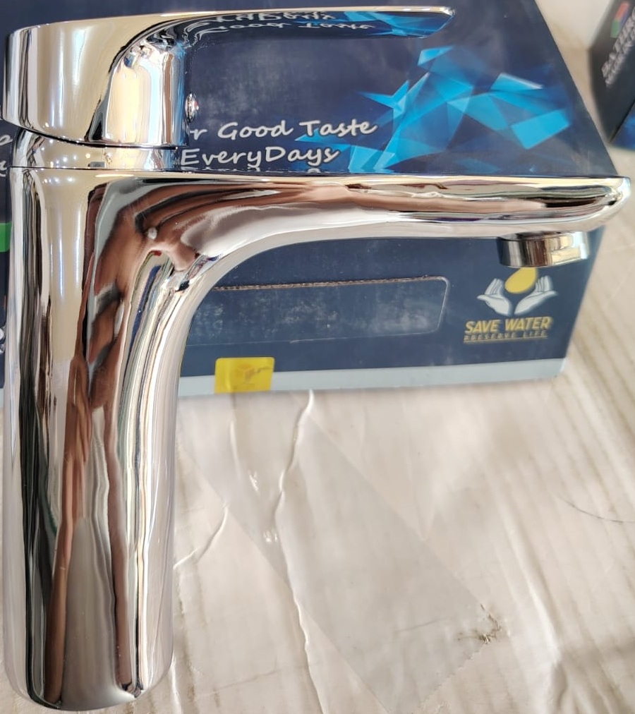 Modern Chrome Bathroom Faucet