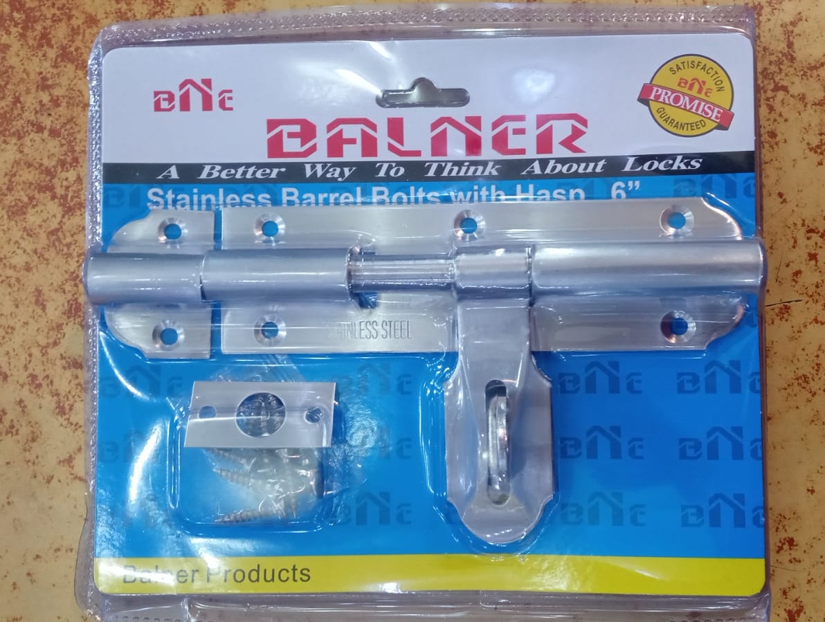 स्टेनलेस स्टील बैरल बोल्ट