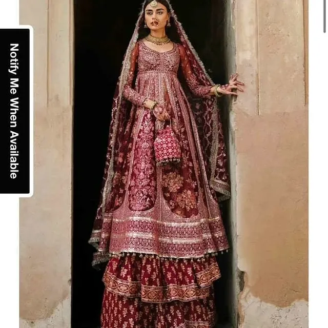 Traditional Embroidered Bridal Dress