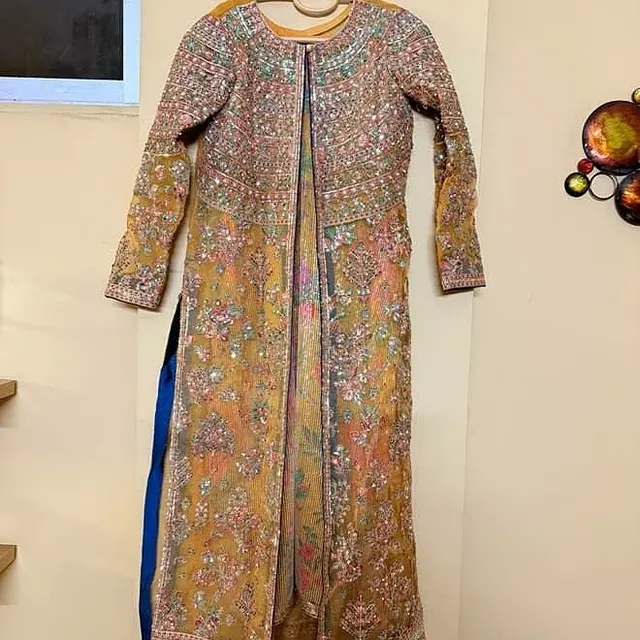 Elegant Embroidered Long Dress