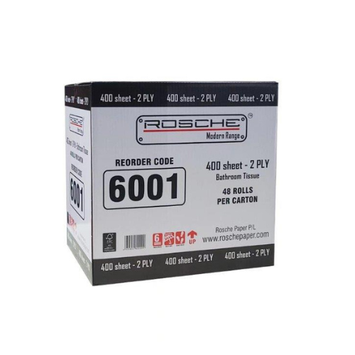 Rosche Modern Range 2ply 400 Sheet (48 Carton)