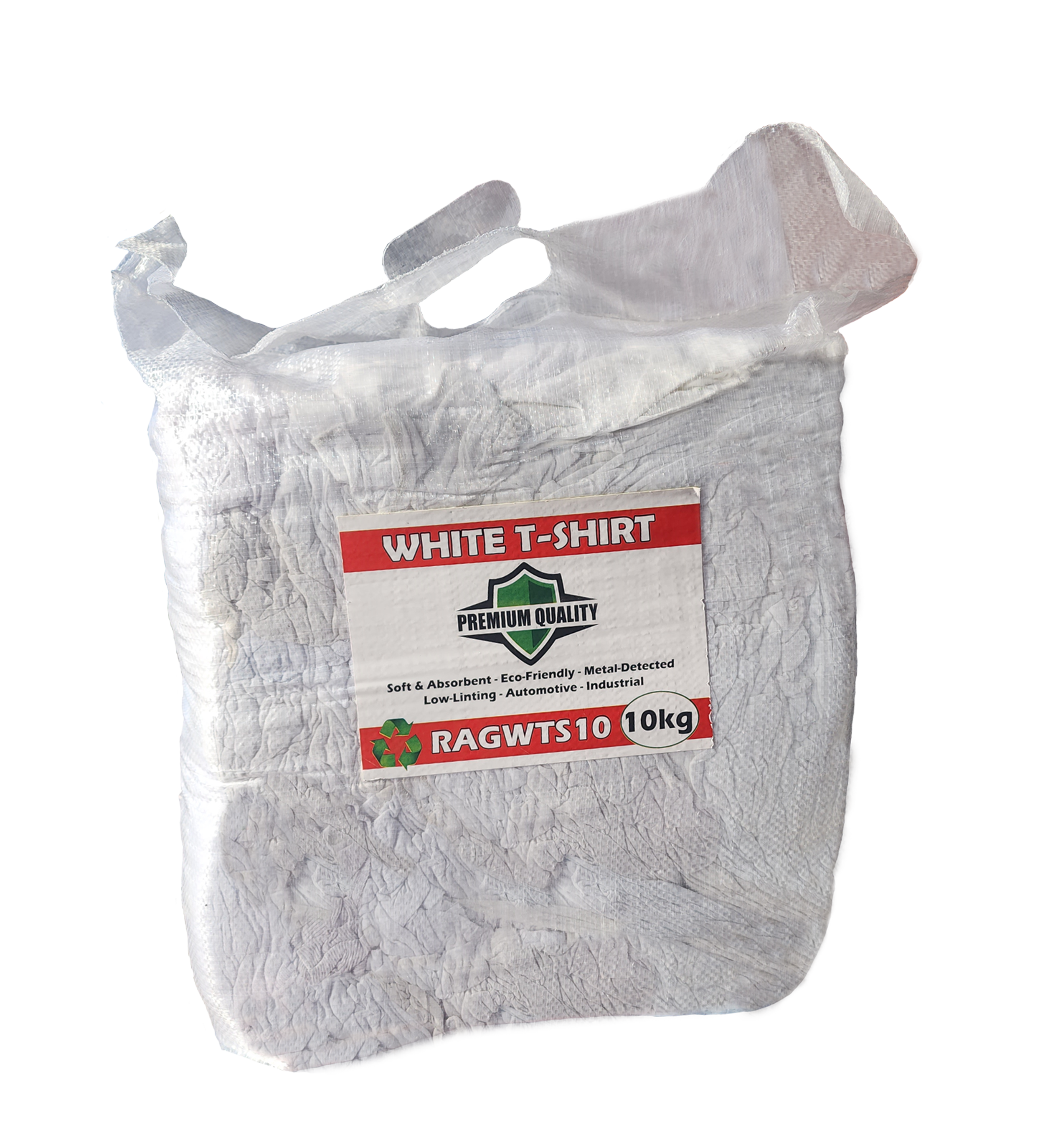 White T-Shirt Cleaning Rags