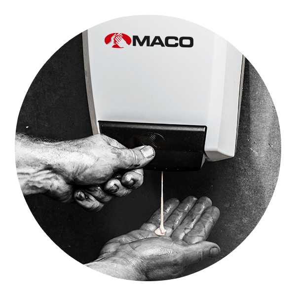 MACO Wall-Mounted CX-4 Soap dispenser system