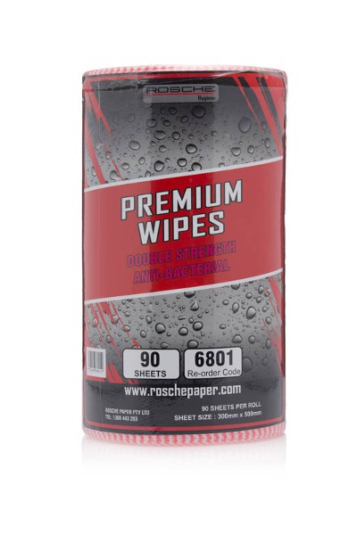 Heavy Duty Premium Antibacterial Wipes