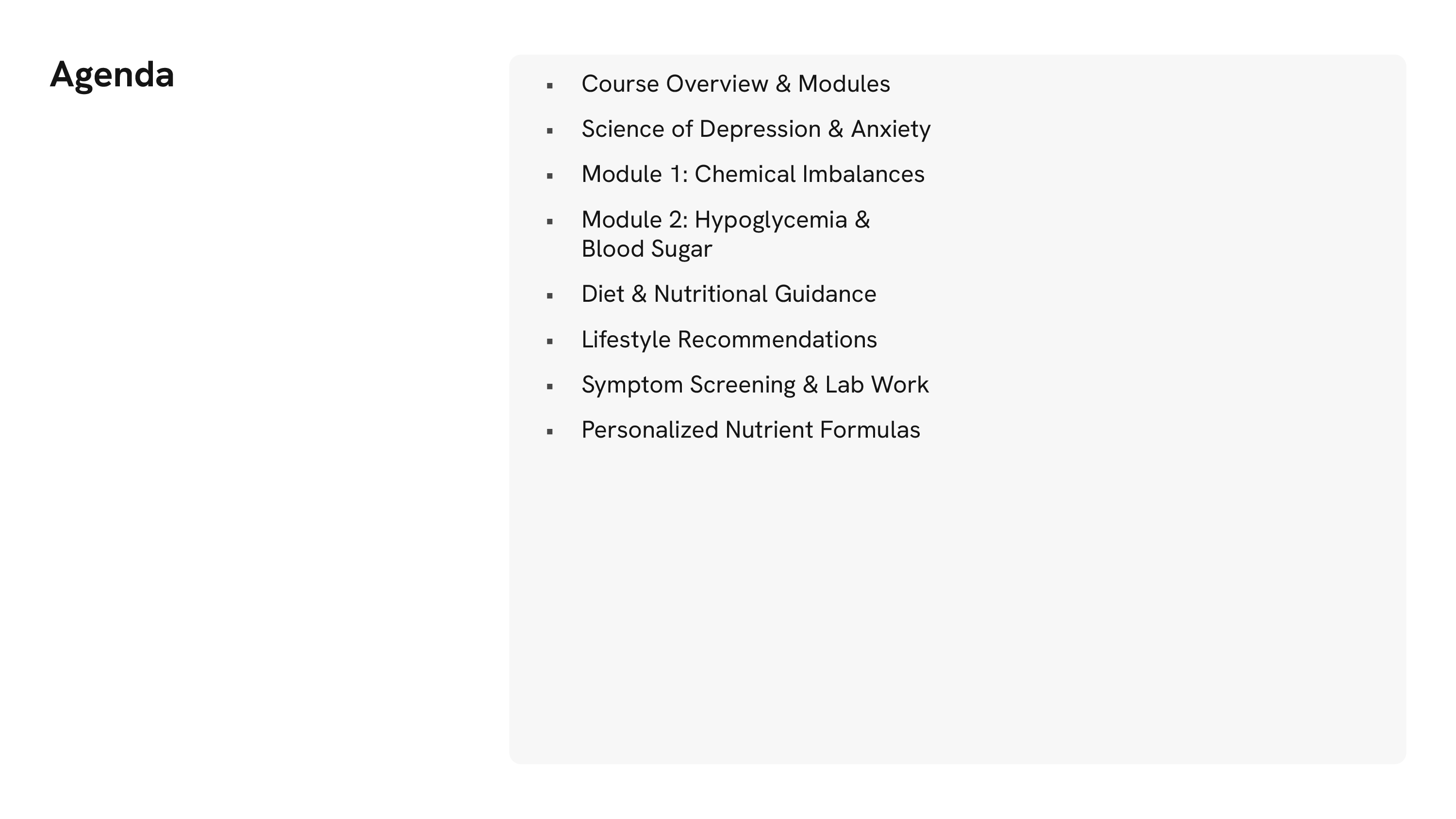 Body Renew Mind & Mood Depression and Anxiety Coaching Program