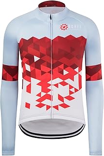 Cycling Jersey with Geometric Design