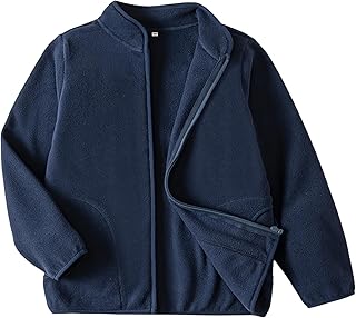 Navy Blue Fleece Jacket