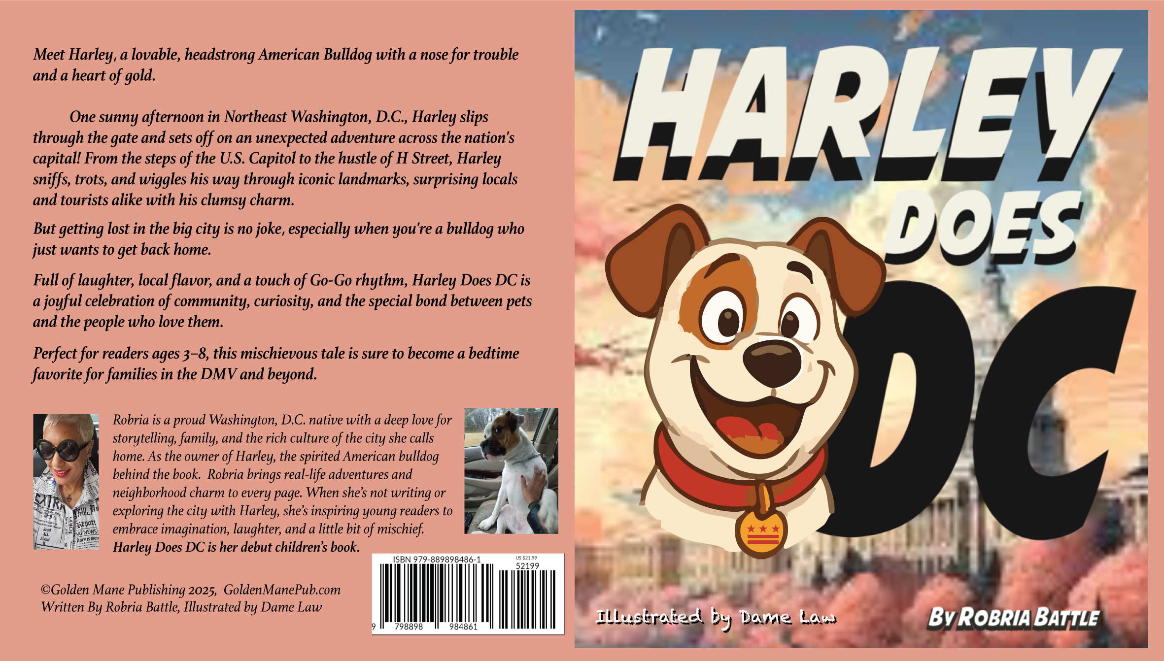 HARLEY DOES DC BOOK