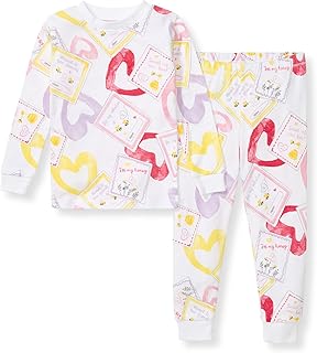 Children's Heart Print Pajama Set
