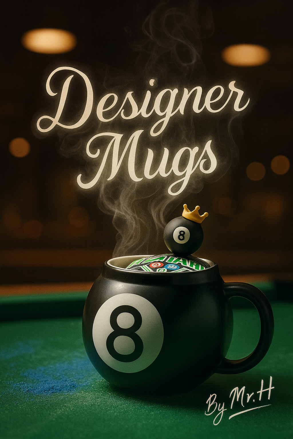 8 Ball Designer Mug
