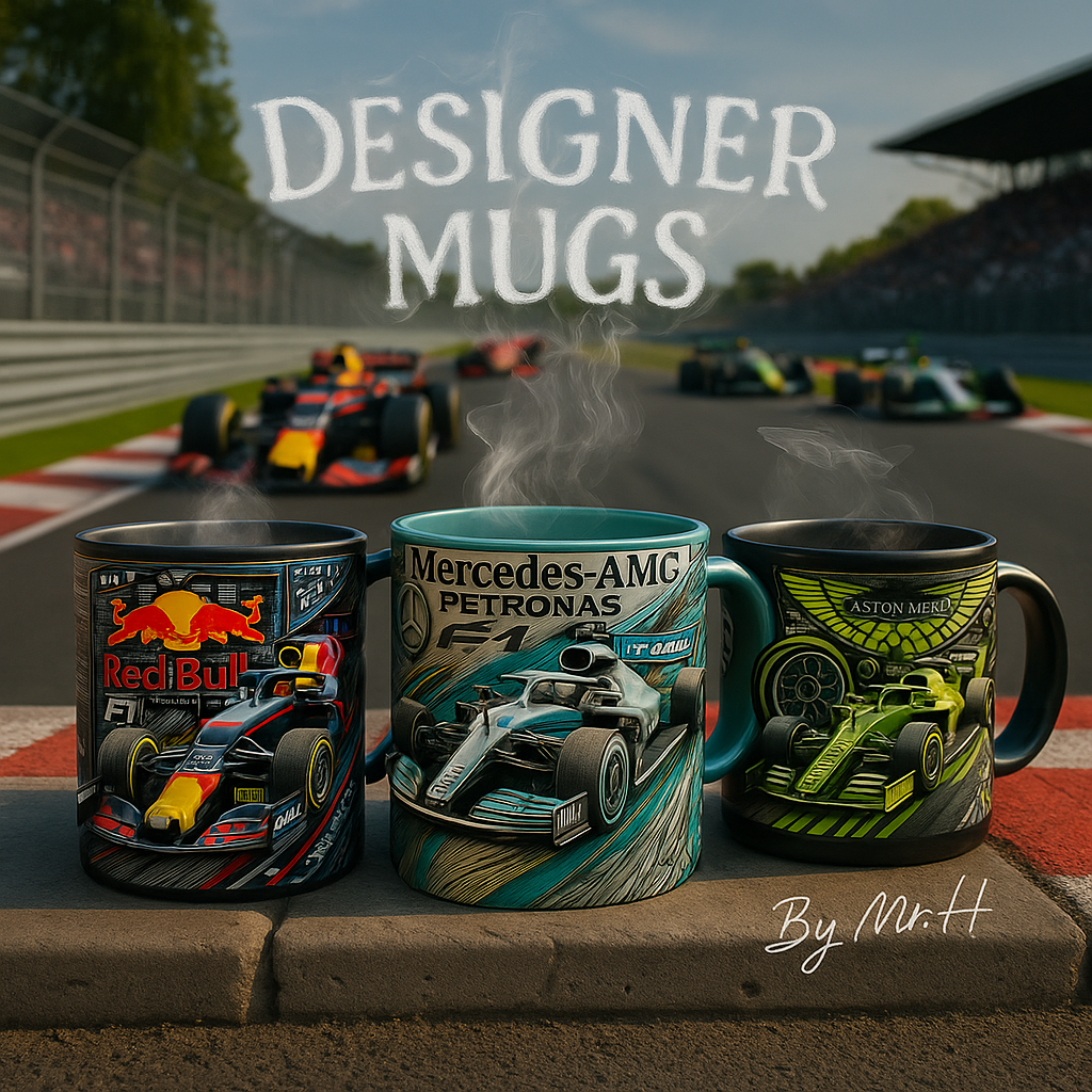 Formula 1 Designer Mugs