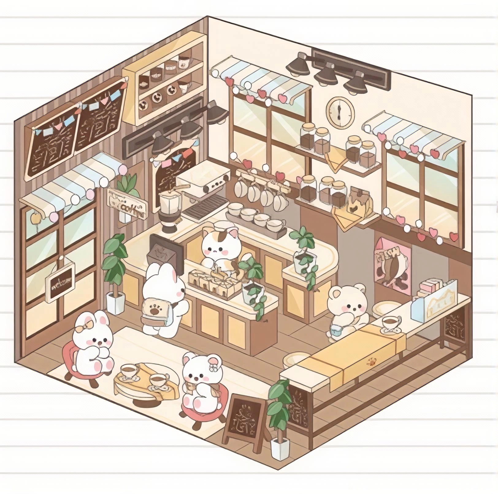 #B032, My Weekend Leisure Spots-2 Sticker, Beginner Friendly