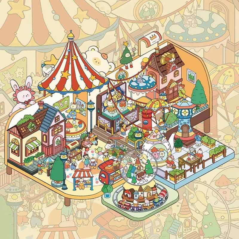 #B025, Arabian Nights 3D Sticker, Beginner Friendly